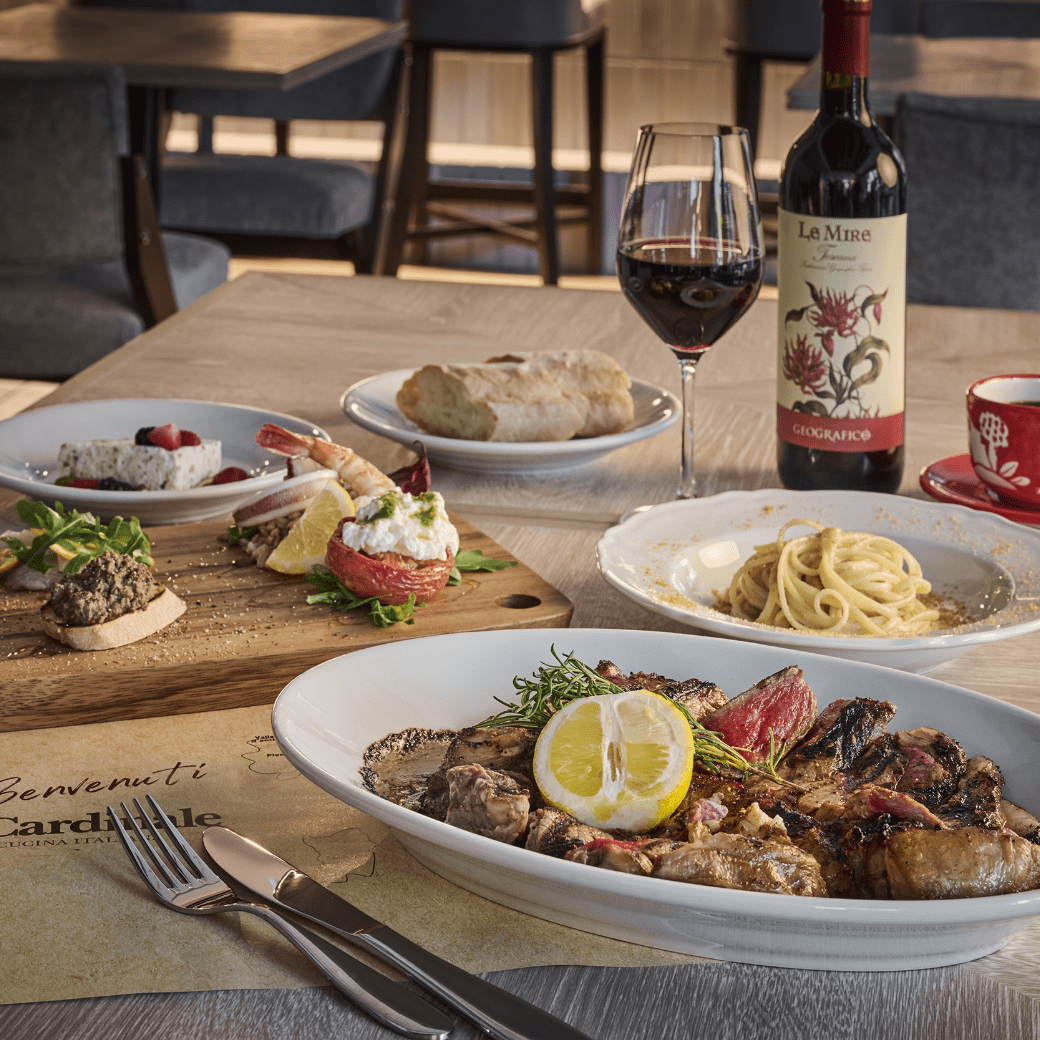 本場のイタリアンを楽しめるトラットリアで豊かな食に酔いしれる