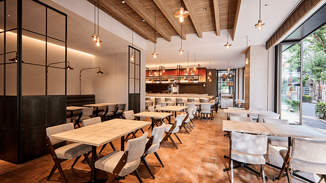 Restaurant "il Cardinale ginza corridor cucina italiana"