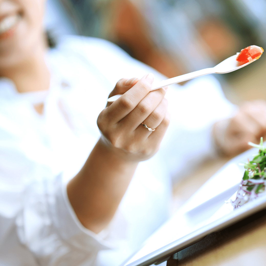 Bright casual dining with an open kitchen