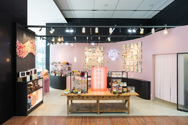 フラワーショップ「SPUN 汐留店」