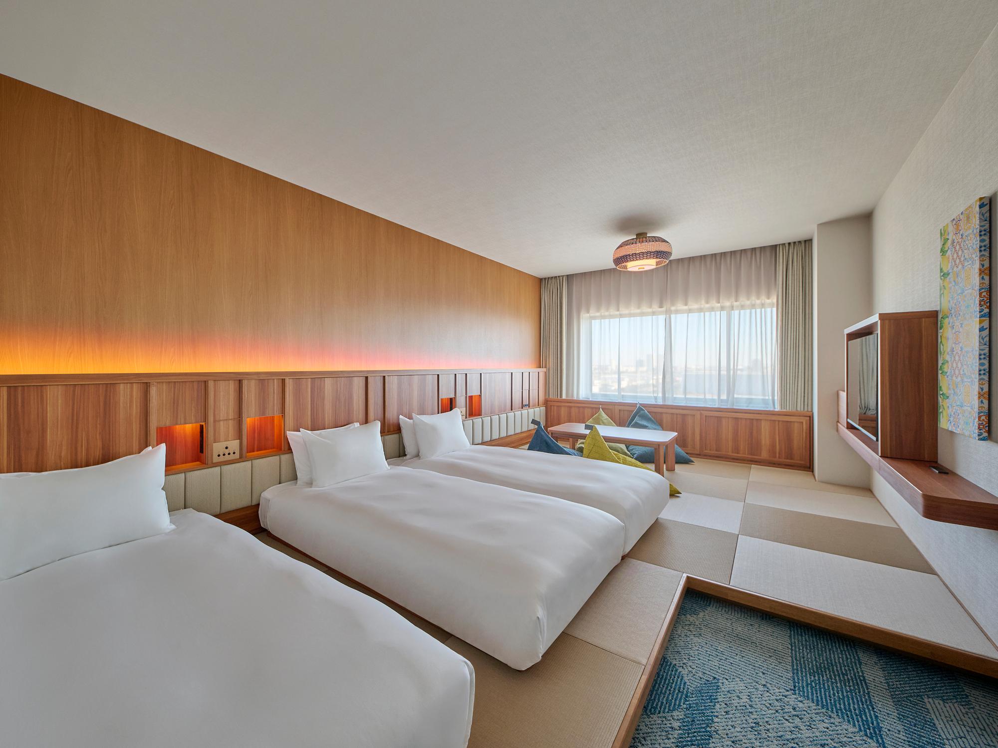 スーペリア トリプル ローベッド ギリシャブルー